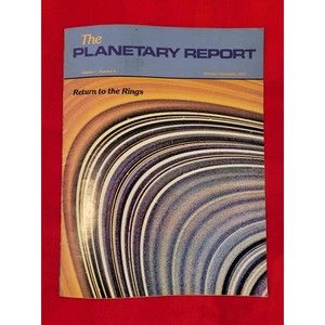 The Planetary Report Magazine Planetary Society October / November 1981 Rings